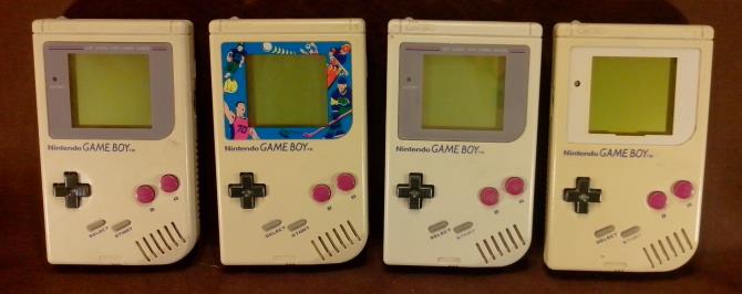 Comparaison Game Boy